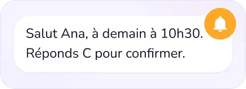 Rappel de rendez-vous