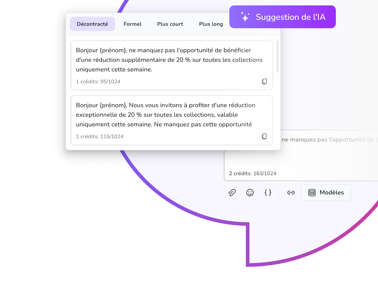 L'intelligence artificielle de TopMessage.