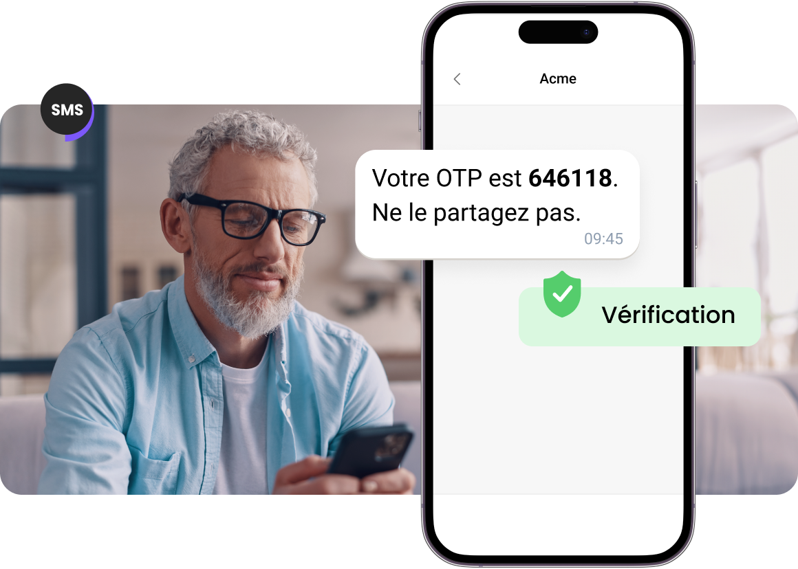 Protégez les utilisateurs grâce aux vérifications OTP avec TopMessage